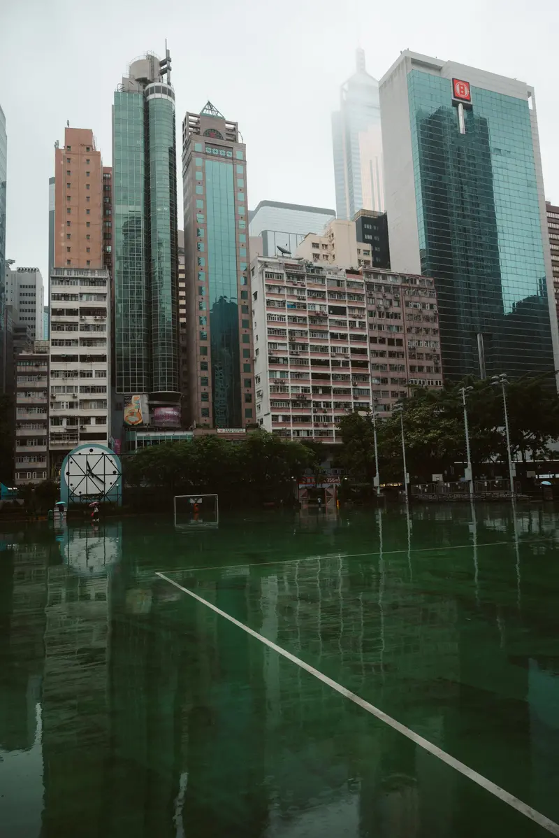 Moody day in Hong Kong
