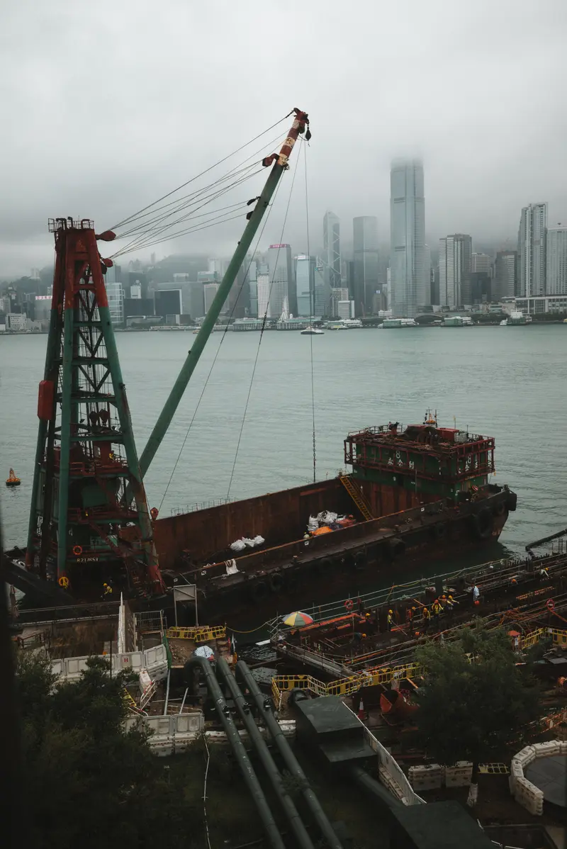 Moody day in Hong Kong