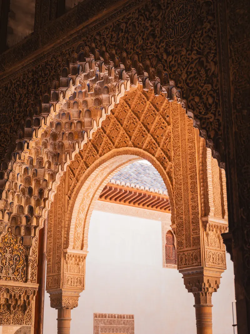 Architecture at The Alhambra, Granada