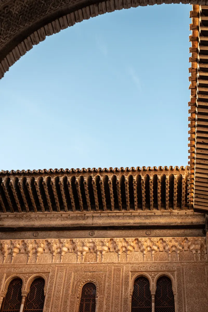 Architecture at The Alhambra, Granada