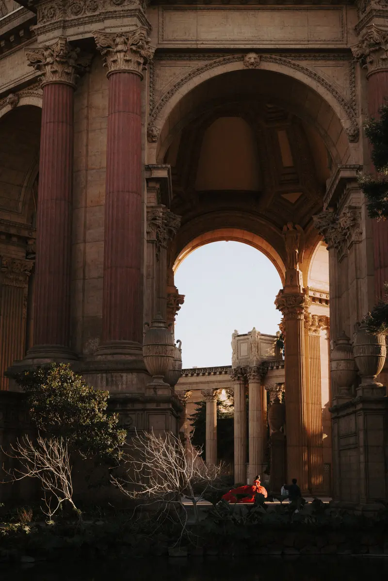 Palace of fine arts, California